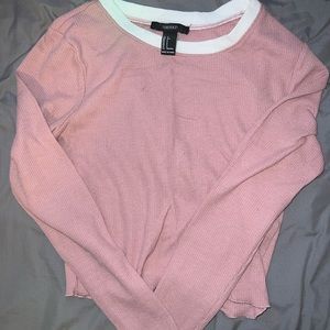 FOREVER21 pink long sleeve